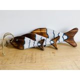 Set Of 3 Fish Waves