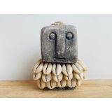 Tribal Stone Person Grey