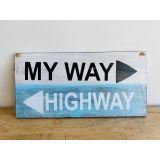 My Way Sign