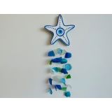 Starfish & Sea Glass Mobile