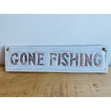 Beach signs - Gone Fishing