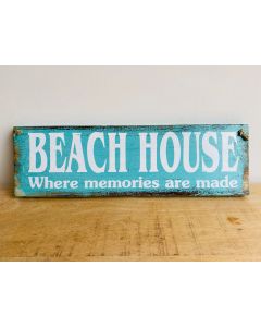 Beach House Memories Sign