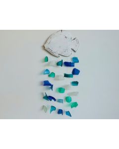 Fish & Sea Glass Mobile