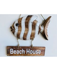 Big Fish & Beach House Sign