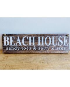 Beach House Sign Sandy Toes