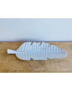 Wooden Leaf Platter