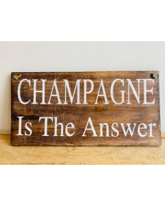 Champagne Sign