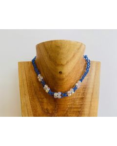 Nylon Double Bead Necklace