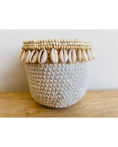 Cotton & Shell Holder Natural