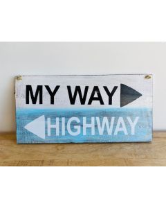 My Way Sign