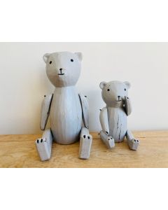 Pair Of Wooden Bears