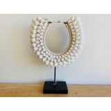 Tribal Shell Necklace(White)