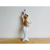 Small Mermaid Wall Art(White)