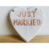 Heart Just Married(carved)