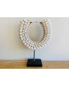 Tribal Shell Necklace(White)