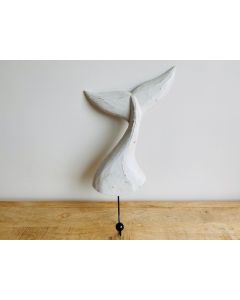 Single Whale Tail Hook-White
