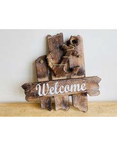 Rustic Anchor Sign
